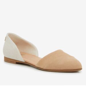 Toms Women's Flats in Tan and Cream